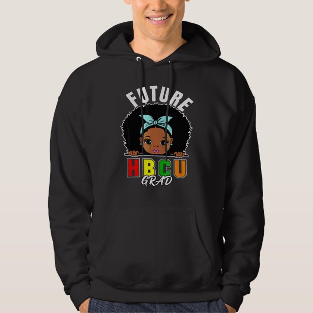 Sudadera Graduación de Chica de Grado de Hbcu Históricament (Anverso)