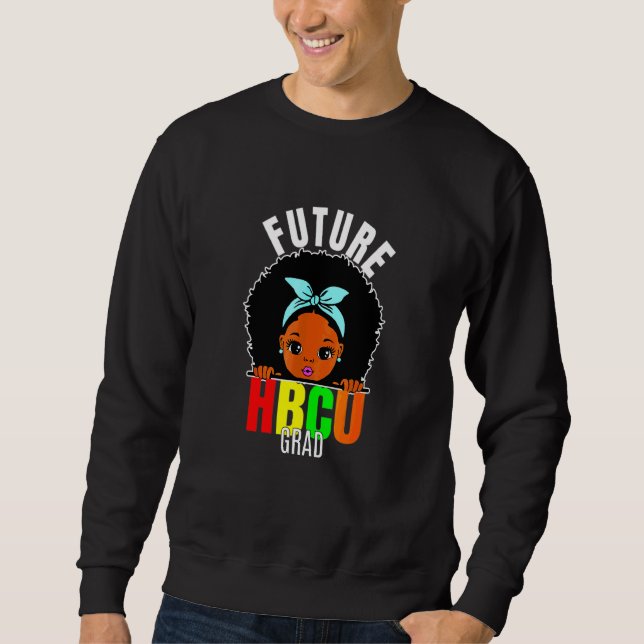 Sudadera Graduación de Chica de Grado de Hbcu Históricament (Anverso)