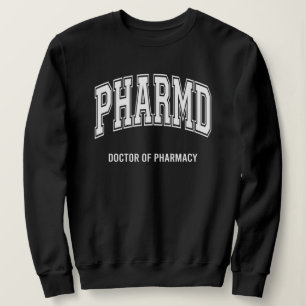 Sudadera Graduación de Doctor en Farmacia Agradecimiento 