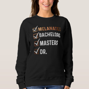 Sudadera Graduación De Doctorado Melanado Mamáes De Bachelo