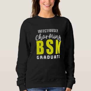 Sudadera Graduación de Enfermería de estudiante de posgrado