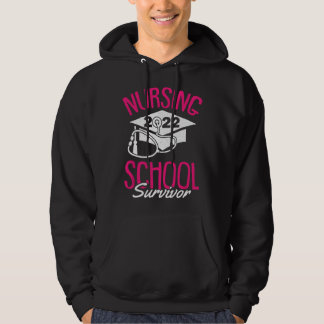 Sudadera Graduación de Enfermería Superviviente de la Escue