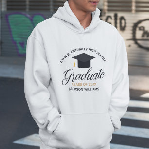 Sudadera Graduación de Escuela Secundaria Graduado Personal
