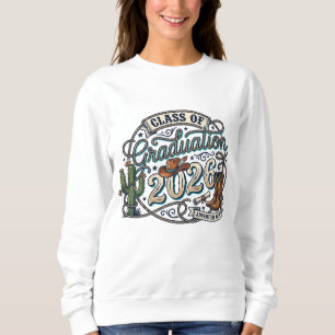 Sudadera Graduación de estilo occidental 2026