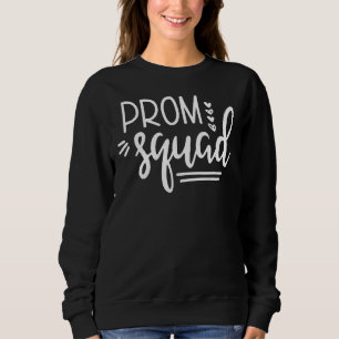 Sudadera Graduación De Grado Superior De Prom Squad Hearts
