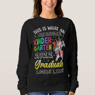 Sudadera Graduación De Kindergarten Unicornio Magico Para N