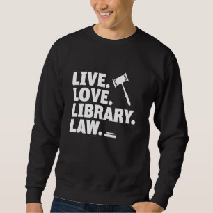 Sudadera graduación de la facultad de derecho estudiante de