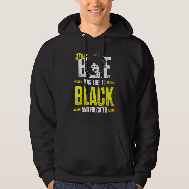 Sudadera Graduación de máster de Reina Negra 6 (Anverso)