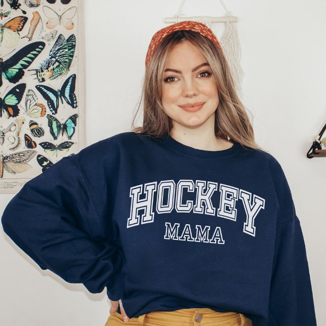 Sudadera Graduación en Hockey Mama College | Mamá de hockey (Subido por el creador)