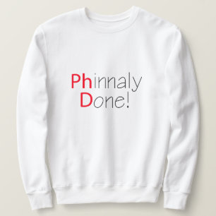 Sudadera Graduación Gradual De Phd Gradada Gradual