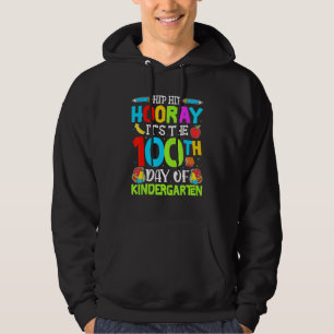 Sudadera Graduación Hip Hip Hurra Es El Día 100 De Ki