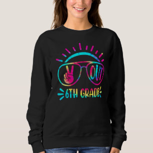 Sudadera Graduación Paz de salida Sexto Grado de tinte