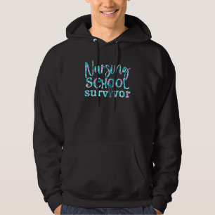 Sudadera Graduada de Enfermería Sobreviviente Rn Felicidade
