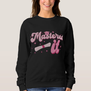 Sudadera Graduado con Máster Licenciado MBA Graduación