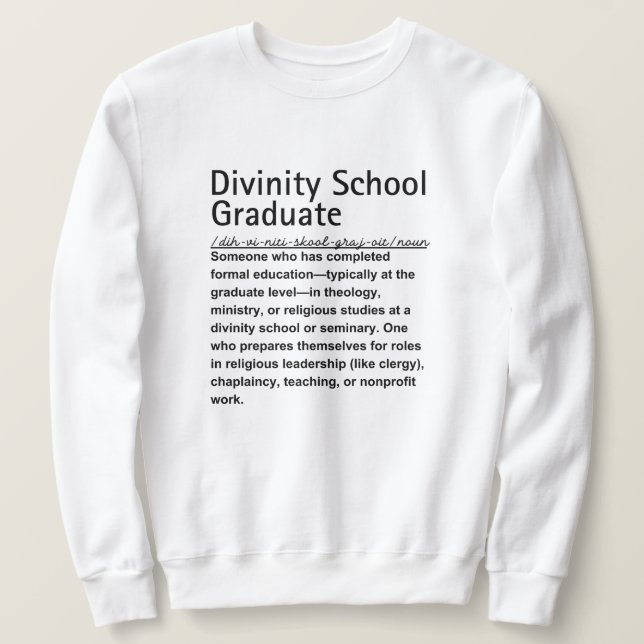 Sudadera Graduado de la escuela de vinificación (Anverso del diseño)