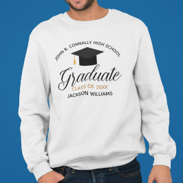 Sudadera Graduado de Personalizado 2025