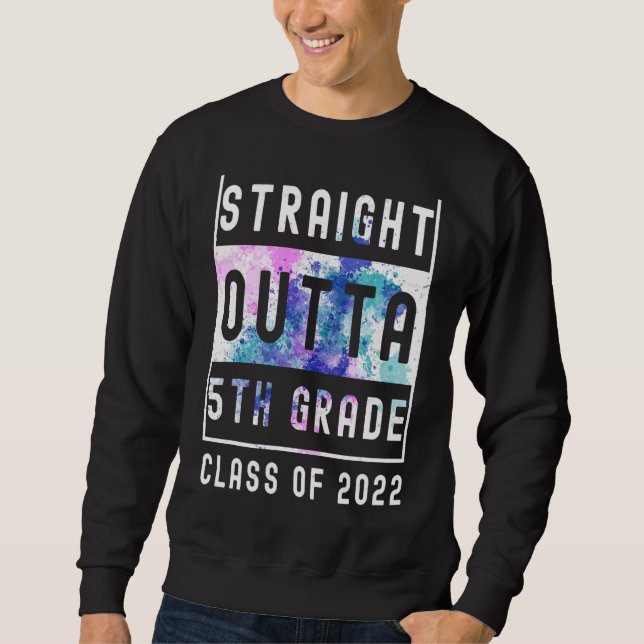 Sudadera Graduado de quinto grado de Guay (Anverso)