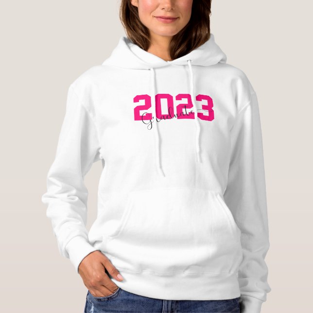 Sudadera Graduado Hoodie 2023 (Anverso)
