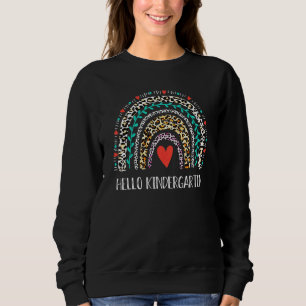 Sudadera Graduado preuniversitario Hello Kindergarten Leopa
