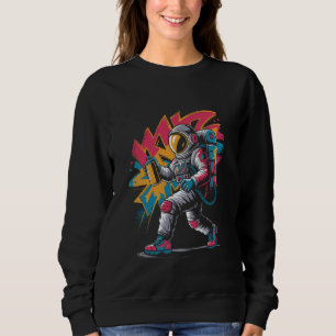 Sudadera Graffiti de arte callejero astronauta