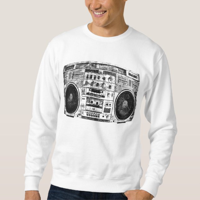 Sudadera Graffiti de Boombox (Anverso)