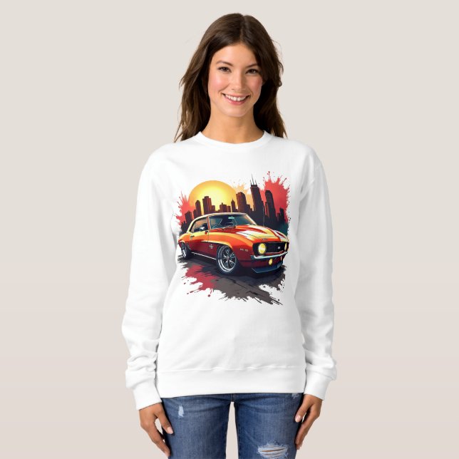 Sudadera Graffiti Muscar Car (Anverso completo)