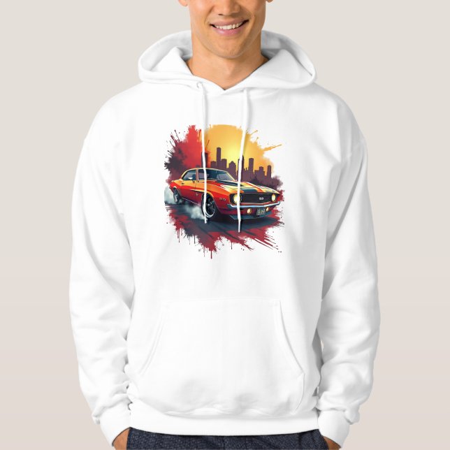 Sudadera Graffiti Muscle Car (Anverso)