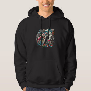 Sudadera Graffiti Tattoo Fusion Urban Spray Paint Tattooed