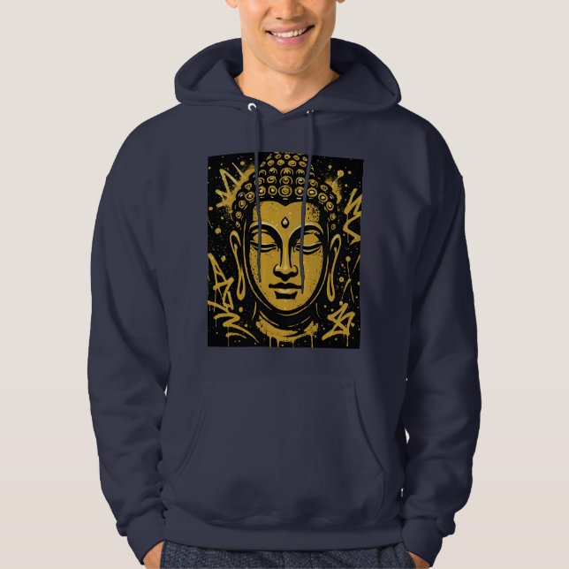 Sudadera Graffiti urbano Buda T-Shirt (Anverso)