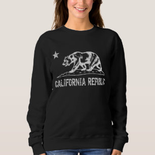 Sudadera Gráfica alterada del oso del estado de California