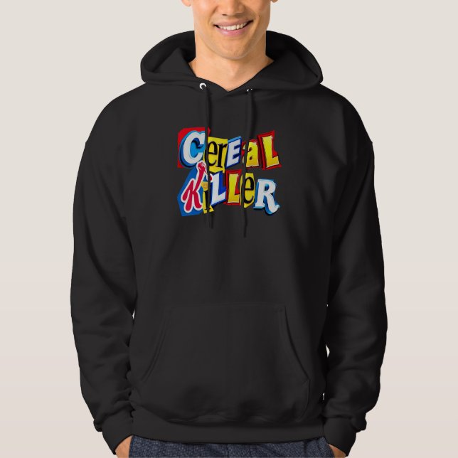 Sudadera Gráfica Asesina De Cereales Para El Cereal En Su F (Anverso)