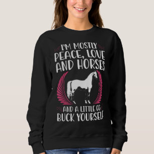 Sudadera Gráfica De Caballos Para Hombres Y Mujeres Caballo