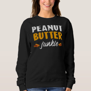 Sudadera Gráfica de comida de maní con mantequilla de maní