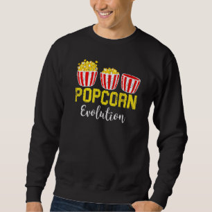 Sudadera Gráfica de Evolución de maíces de maíz pop