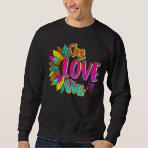 Sudadera Gráfica de girasol verano Cute Casual 1