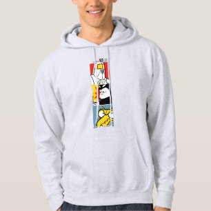 Sudadera Gráfica de impresión de prueba de onda de contrast