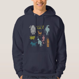 Sudadera Gráfica de la Guía de Criptids de Personalizado Cu