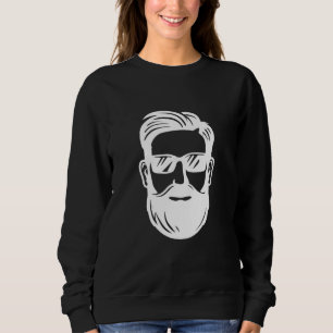 Sudadera Gráfica De La Novedad De La Barba Para Los Hombres