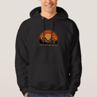 Sudadera gráfica de La vida es una aventura