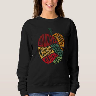 Sudadera Gráfica De Maestros Para Mujeres Inspiran A Apple