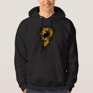 Sudadera Gráfica de perno Lightning de Black Adam con probl