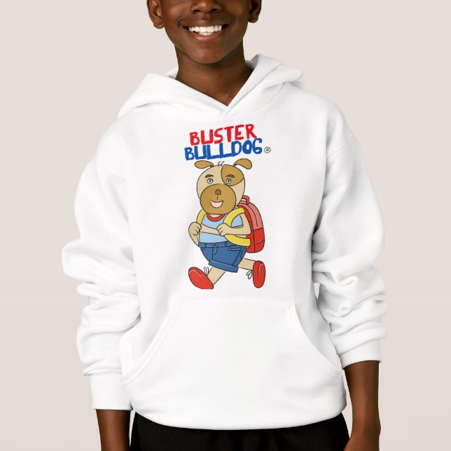 Sudadera gráfica de perro de dibujos animados lind (Anverso)