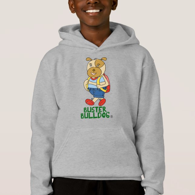 Sudadera gráfica de perro divertido y lindo  (Anverso)