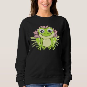 Sudadera Gráfica de suculentas ranas de animales de rana