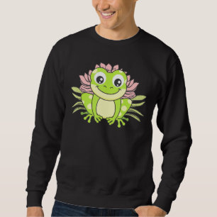Sudadera Gráfica de suculentas ranas de animales de rana