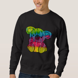 Sudadera Gráfica de tinte del oso de Koala