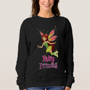 Sudadera Gráfica del Ilustracion de la princesa de hadas má