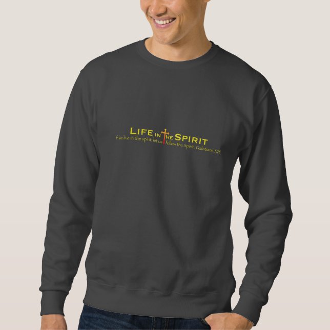Sudadera Gráfica delantera y trasera de Unisex en tierra os (Anverso)