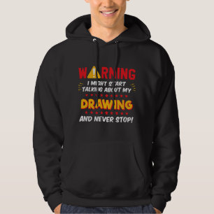Sudadera Gráfica divertida del Chiste del artista del dibuj