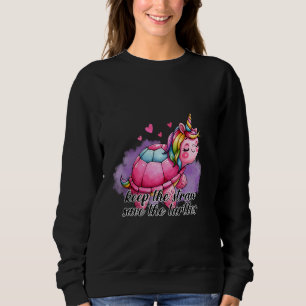 Sudadera Gráfica divertida y linda tortuga - Mar de Hawaii